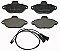 Front Brake Pads to fit Fiat PANDA (169) 1.1 (169.AXA1A) and others