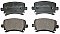Rear Brake Pads to fit Audi A3 (8P1) 2.0 TFSI and others