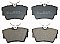 Rear Brake Pads to fit Fiat TALENTO Bus (296) 1.6 D and others