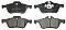 Front Brake Pads to fit Mini MINI (R50, R53) One and others