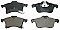 Front Brake Pads to fit Opel ASTRA G Convertible (T98) 1.8 16V (F67) and others