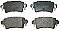 Rear Brake Pads to fit Nissan INTERSTAR Bus (X70) dCi 80 and others