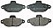 Front Brake Pads to fit Fiat CINQUECENTO (170) 0.7 (170AA) and others