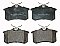Rear Brake Pads to fit Audi 80 B3 Saloon (893, 894, 8A2) 1.8 E and others