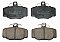 Rear Brake Pads to fit Nissan ALMERA II (N16) 1.5 and others