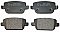 Rear Brake Pads to fit Ford FOCUS II (DA, HCP, DP) 2.5 RS 500 and others