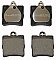 Rear Brake Pads to fit Chrysler CROSSFIRE 3.2 and others