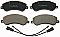 Front Brake Pads to fit Ford TRANSIT Bus (FD , FB , FS , FZ , FC ) 2.2 TDCi and others