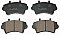 Front Brake Pads to fit Nissan INTERSTAR Bus (X70) dCi 80 and others