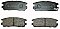 Rear Brake Pads to fit Isuzu TROOPER II (UB) 3.1 TD and others