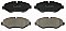 Front Brake Pads to fit Mercedes-Benz SPRINTER 3,5-t Bus (B906) 316 (906.733, 906.735) and others
