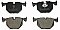 Rear Brake Pads to fit BMW 3 (E46) 330 xd and others