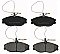 Front Brake Pads to fit Citroen XSARA (N1) 2.0 16V and others