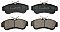 Front Brake Pads to fit Nissan ALMERA II (N16) 1.5 and others