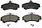 Front Brake Pads to fit Mitsubishi CARISMA (DA) 1.6 (DA1A) and others