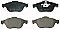 Front Brake Pads to fit Renault LAGUNA II (BG0/1) 1.6 16V (BG1G, BG1H) and others