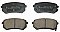 Rear Brake Pads to fit Hyundai i10 I (PA) 1.0 and others