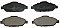 Front Brake Pads to fit Peugeot 3008 I MPV (0U) 1.2 and others