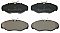 Front Brake Pads to fit Nissan PRIMASTAR Bus (X83) dCi 100 and others