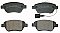 Front Brake Pads to fit Citroen NEMO Box Body/MPV (AA) 1.4 HDi and others