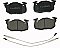 Front Brake Pads to fit Citroen C15 Box Body/MPV (VD) 1.8 D and others
