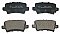 Rear HALO Brake Pad Set to fit Honda Civic Type R FN2