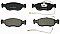 Front Brake Pads to fit Citroen XSARA Coupe (N0) 2.0 i 16V and others