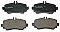 Front Brake Pads to fit Mercedes-Benz A-CLASS (W168) A 140 (168.031, 168.131) and others