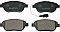 Front Brake Pads to fit Abarth 500 / 595 / 695 1.4 (312.AXF11, 312.AXF1A, 312.AXD1A) and others