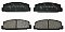 Rear Brake Pads to fit Mazda 323 S VI Saloon (BJ) 1.9 16V (BJ10M) and others