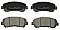 Front Brake Pads to fit Nissan QASHQAI / QASHQAI +2 I (J10, NJ10, JJ10E) 1.5 dCi and others