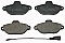 Front Brake Pads to fit Fiat 500 (312) 1.2 (312AXA1A) and others