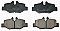 Rear Brake Pads to fit Mercedes-Benz VIANO (W639) CDI 2.0 4-matic (639.713) and others