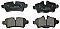 Rear Brake Pads to fit Mini MINI (R56) One and others