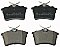Rear Brake Pads to fit Citroen BERLINGO Box Body/MPV (B9) Electric and others
