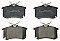 Rear Brake Pads to fit Audi A3 (8P1) 2.0 TDI and others