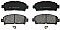 Front Brake Pads to fit Toyota AVENSIS (T22) 1.6 i (AT220, AT220R) and others