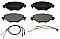 Front Brake Pads to fit Citroen C5 I (DC) 2.0 HDi (DCRHYB) and others
