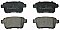 Rear Brake Pads to fit Mercedes-Benz CITAN Box Body/MPV (W415) 112 (415.603) and others