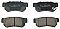 Rear Brake Pads to fit Hyundai ELANTRA IV Saloon (HD) 1.6 CRDi and others