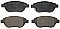 Front Brake Pads to fit Fiat 500L (351, 352) 1.3 D Multijet (199.LYM11, 199.LYM1A) and others