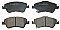 Front Brake Pads to fit Toyota AURIS (E15) 1.33 Dual-VVTi (NRE150, NRE150R) and others