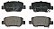 Rear Brake Pads to fit Toyota AVENSIS Estate (T27) 1.6 VVT-i (ZRT270, ZRT270R) and others