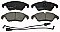 Front Brake Pads to fit Audi A4 Allroad B8 (8KH) 2.0 TFSI quattro and others