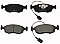 Front Brake Pads to fit Fiat 500 (312) 0.9 (312AXG1A, 312.AXG11) and others