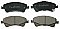 Front Brake Pads to fit Toyota AURIS (E15) 2.0 D-4D (ADE150, ADE150R) and others