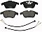 Front Brake Pads to fit Citroen C5 III (RD) 1.6 VTi 120 (RD5FS8, RD5FSA) and others