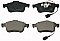 Front Brake Pads to fit Fiat DOBLO Bus (263) 1.3 D Multijet (263AXC1A) and others
