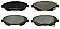 Front Brake Pads to fit Toyota AVENSIS Estate (T27) 2.0 D-4D (WWT271) and others
