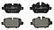 Rear Brake Pads to fit BMW 1 (E81) 116 i and others